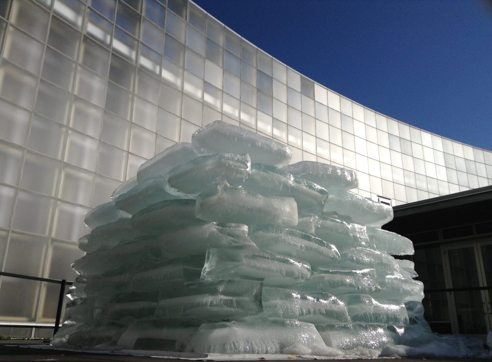 Melting Ice Installation 2013
